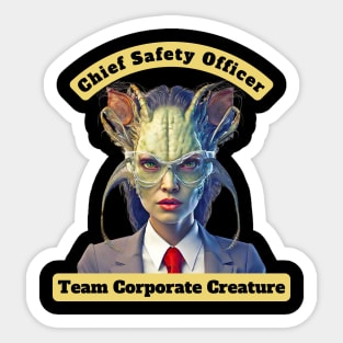 Chief Safety Officer Sticker